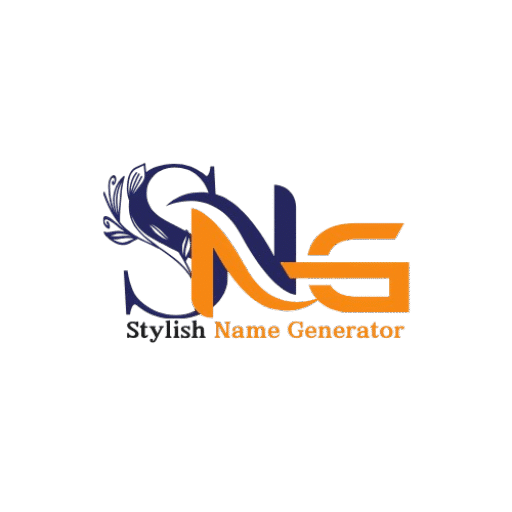 Stylish name generator logo
